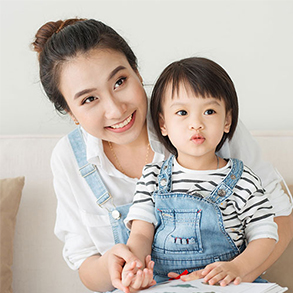 Parent and child - inspiring podcasts